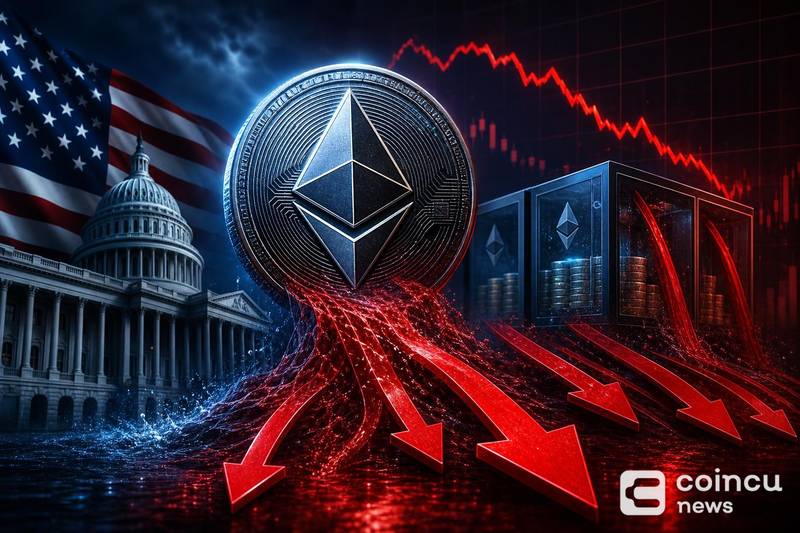 US Spot Ether ETFs See $32.577M Net Outflows as Nine-Day Streak Continues