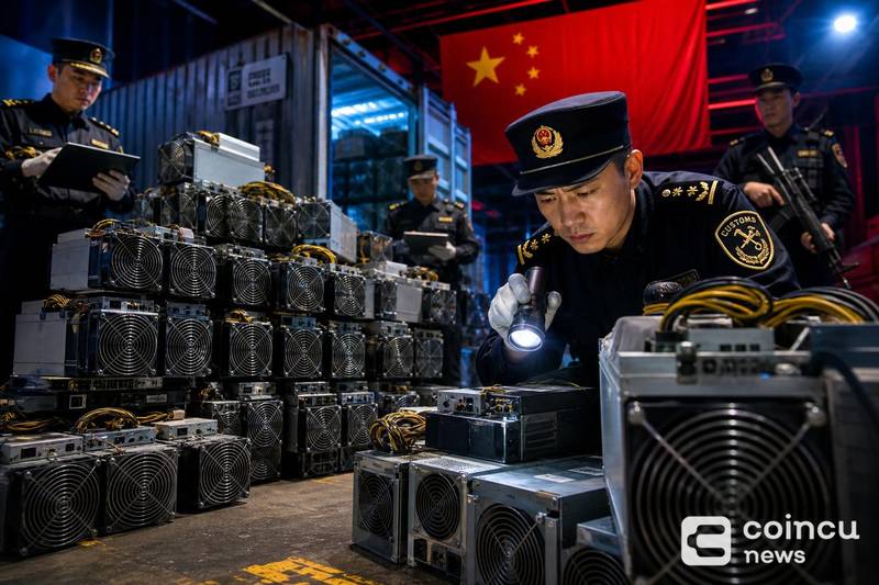 Zhejiang Customs Seizes 400+ Crypto Mining Machines