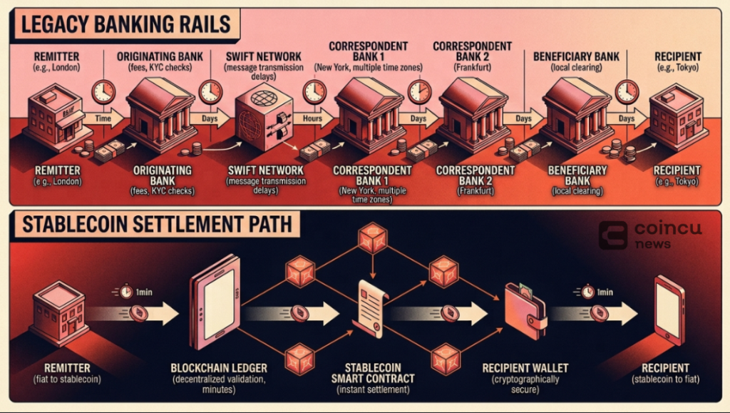 Stablecoin infrastructure is increasingly relevant not because it replaces every existing rail, but because it may improve specific settlement jobs first.