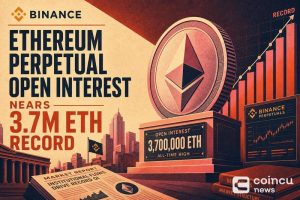 Binance Ethereum Perpetual Open Interest Nears 3.7M ETH Record