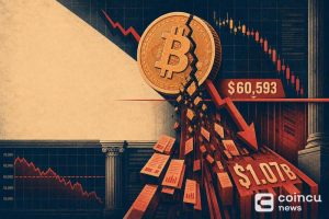 Bitcoin Price Drop Below $60,593 Could Trigger $1.07B in Long Liquidations