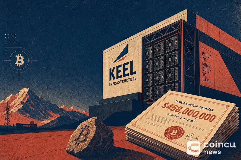 Bitcoin miner Keel Infrastructure completes $458M notes offering
