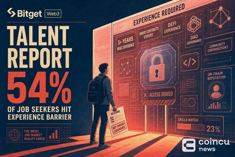 Bitget Web3 Talent Report: 54% of Job Seekers Hit Experience Barrier 1 Bitget Web3 Talent Report: 54% of Job Seekers Hit Experience Barrier