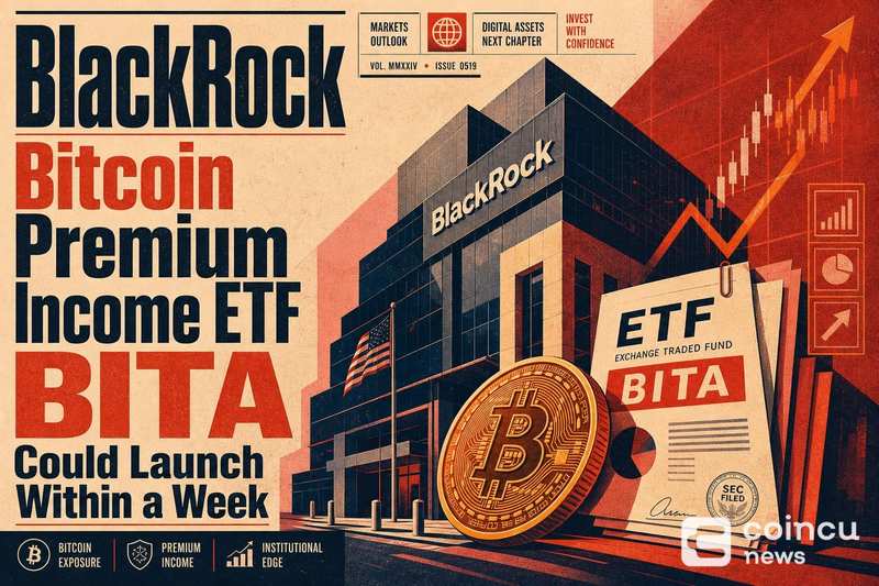 BlackRock Bitcoin Premium Income ETF BITA Could Launch Within a Week
