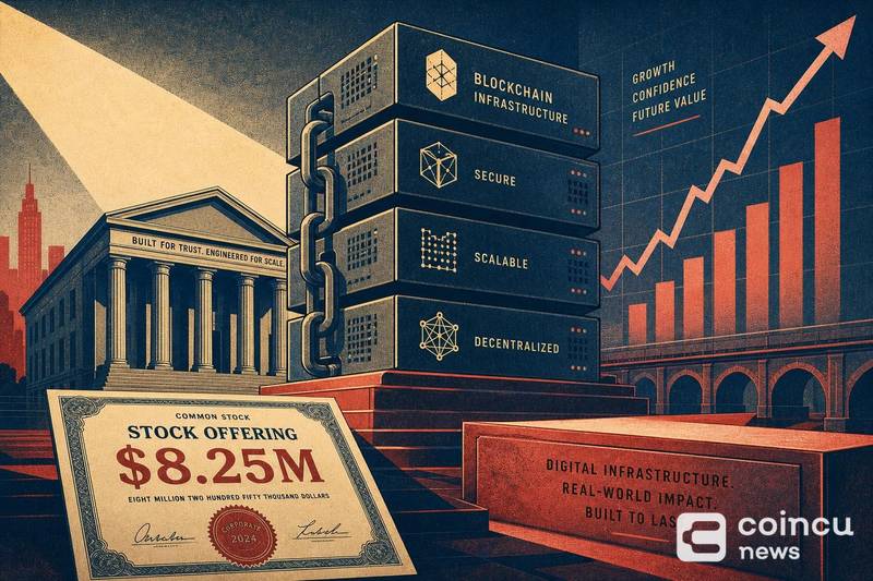 Blockchain Digital Infrastructure Raises $8.25M in Stock Offering