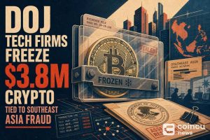 DOJ, Tech Firms Freeze $3.8M Crypto Tied to Southeast Asia Fraud