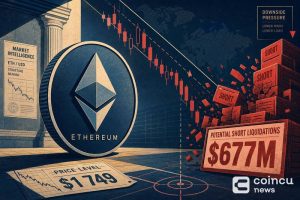 ETH at $1,749 Could Trigger $677M in Short Liquidations