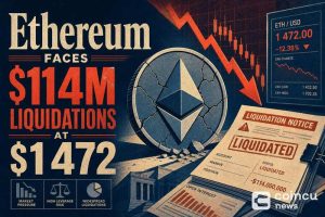 Ethereum Faces $114M Liquidations at $1,472