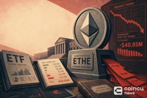 Ethereum Spot ETFs See $40.85M in Net Outflows as Grayscale ETHE Leads