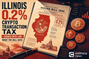 Illinois 0.2% Crypto Transaction Tax Signed Into Law: What the Bill Says