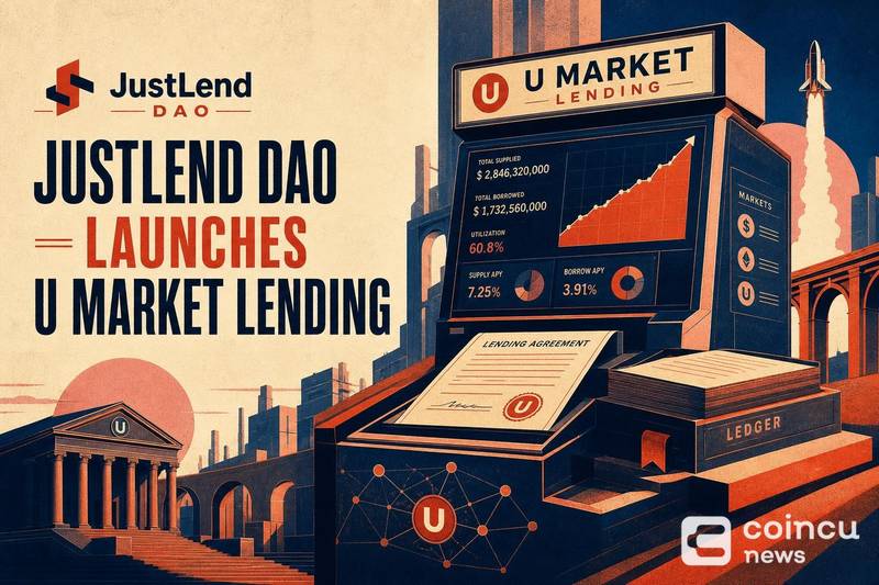 JustLend DAO Launches U-Market Lending 1 JustLend DAO Launches U-Market Lending