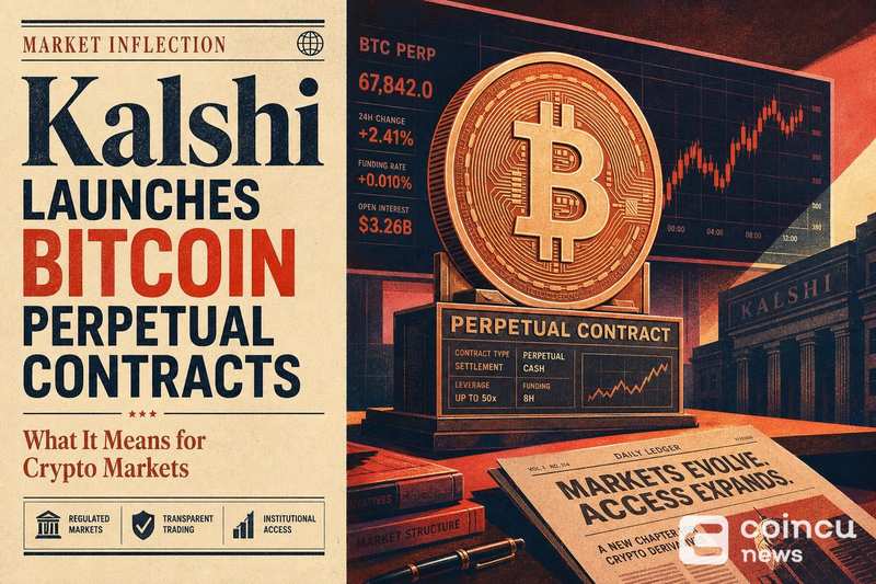 Kalshi Launches Bitcoin Perpetual Contracts: What It Means for Crypto Markets