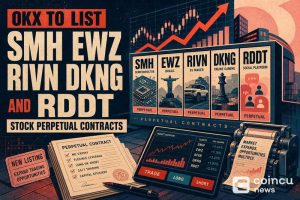OKX to List SMH, EWZ, RIVN, DKNG and RDDT Stock Perpetual Contracts