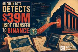 On-Chain Data Detects $39M USDT Transfer to Binance