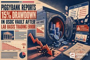 PiggyBank Reports 15% Drawdown in USDC Vault After LAB Basis Trading Error