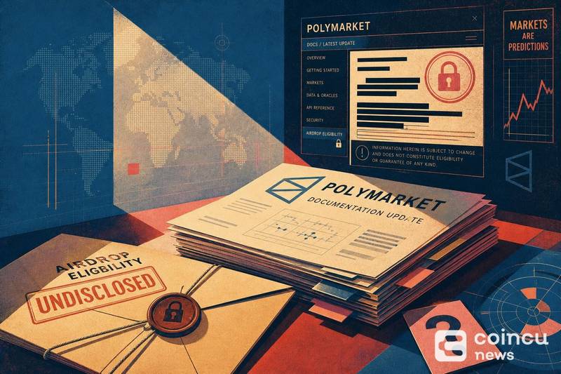 Polymarket Updates Documentation, Keeps Airdrop Eligibility Undisclosed 1 Polymarket Updates Documentation, Keeps Airdrop Eligibility Undisclosed