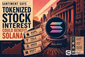 Santiment Says Tokenized Stock Interest Could Benefit Solana