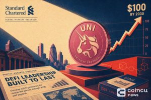 Standard Chartered Says Uniswap's UNI Could Reach $100 by 2030