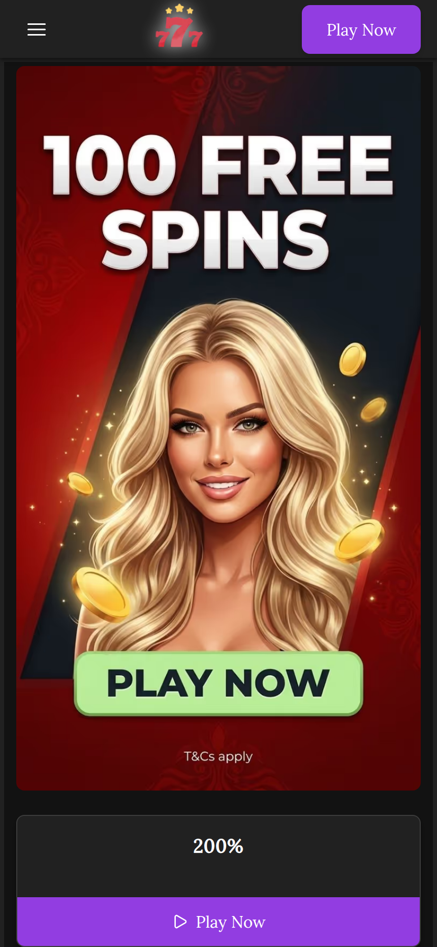 Sweet Sweeps Casino Review 2026: Bonus, Games, Is It Legit? 3 Sweet Sweeps homepage rendered in a mobile viewport during review