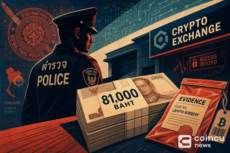 Thai Police Recover 81,000 Baht in Crypto Exchange Robbery Case 1 Thai Police Recover 81,000 Baht in Crypto Exchange Robbery Case