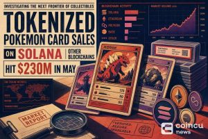 Tokenized Pokemon Card Sales on Solana, Other Blockchains Hit $230M in May