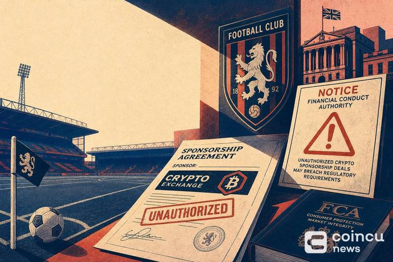 UK regulator warns football clubs over unauthorized crypto sponsorship deals