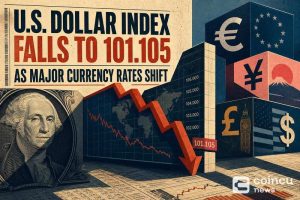 U.S. Dollar Index Falls to 101.105 as Major Currency Rates Shift