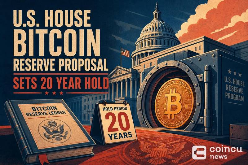 U.S. House Bitcoin Reserve Proposal Sets 20-Year Hold