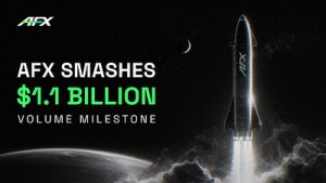 AFX Surpasses $1.1 Billion in Total Trading Volume, Highlighting Capital Efficiency in On-Chain Derivatives
