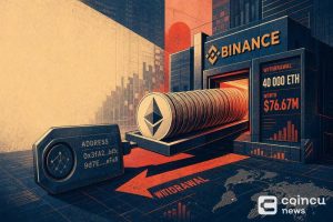 Address Withdraws 40,000 ETH From Binance Worth $76.67M