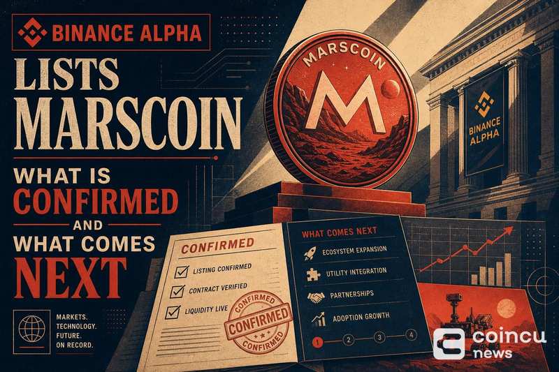 Binance Alpha Lists MarsCoin: What Is Confirmed and What Comes Next