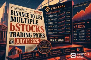 Binance to List Multiple bStocks Trading Pairs on July 15, 2026