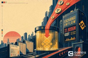 Binance Sees 31.8096M USDT Net Inflow in the Past Hour