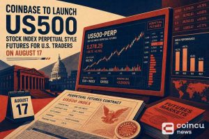 Coinbase To Launch US500 Stock Index Perpetual-Style Futures For U.S. Traders On August 17