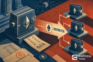 Fidelity-Linked Wallet Transfers 260,000 ETH to Three Wallets