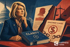 Lummis Says Trump Divestment Clause Is Key in CLARITY Talks