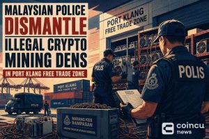 Malaysian Police Dismantle Illegal Crypto Mining Dens in Port Klang Free Trade Zone
