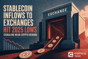 Stablecoin Inflows to Exchanges Hit 2025 Lows, Signaling Weak Crypto Demand
