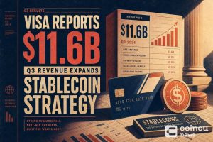 Visa Reports $11.6B Q3 Revenue, Expands Stablecoin Strategy