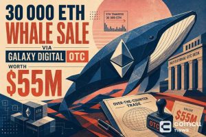 30,000 ETH Whale Sale via Galaxy Digital OTC Worth $55M