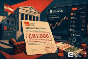 Austria's FMA Fines Bitpanda $81,000 in First Published MiCA Penalty