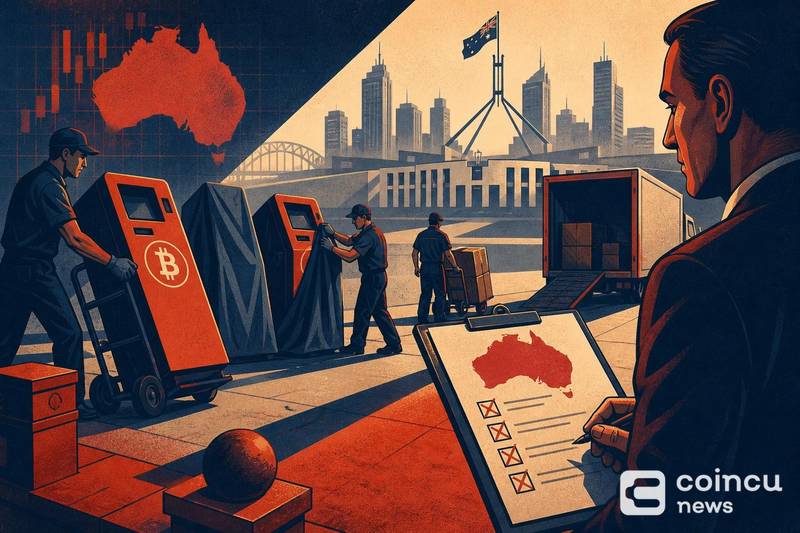 Bitcoin ATMs Pulled in Australia as Regulators Signal Wider Crackdown