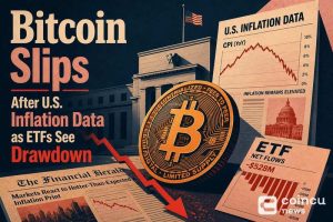 Bitcoin Slips After U.S. Inflation Data as ETFs See Drawdown