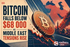 Bitcoin Falls Below $68,000 as Middle East Tensions Rise