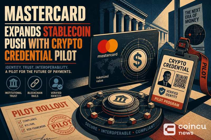 Mastercard Expands Stablecoin Push With Crypto Credential Pilot