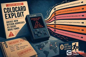 Coldcard exploit report drives new Bitcoin addresses as users move funds