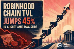 Robinhood Chain TVL Jumps 45% in August Amid RWA Slide