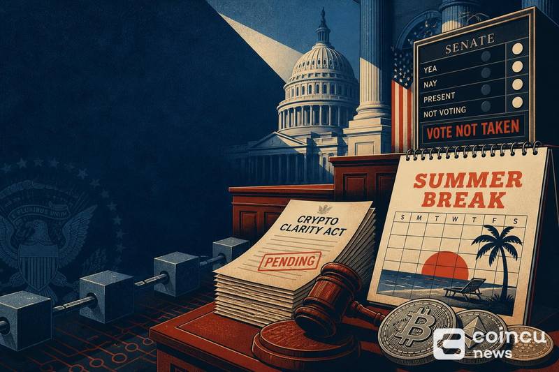 Senate Won't Vote on Crypto Clarity Act Before Summer Break