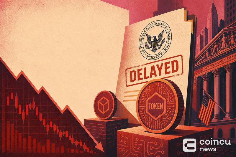 Tokenization Stocks Slip as SEC Delay Slows Wall Street Push