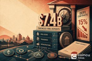 Tokenized RWA Deposits Reach $7.4B as DeFi Contracts 15%